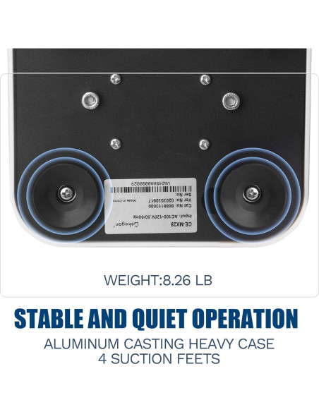 Mezclador Vortex Cekegon CE-MX28 1300/2800rpm 10.16cm