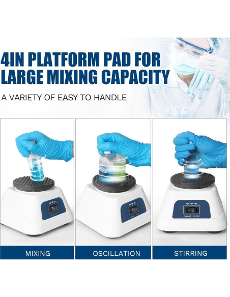 Mezclador Vortex Cekegon CE-MX28 1300/2800rpm 10.16cm