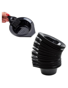 Tazones desechables para tinte de cabello Salon Supply Co - 50 unidades