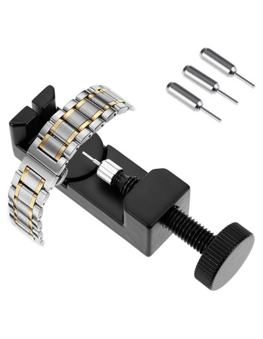 Extractor de eslabones de correa de reloj FENGMANG con 3 pasadores