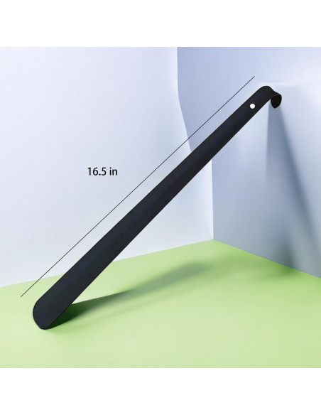 Cuchara para zapatos de acero inoxidable con mango largo 42 cm