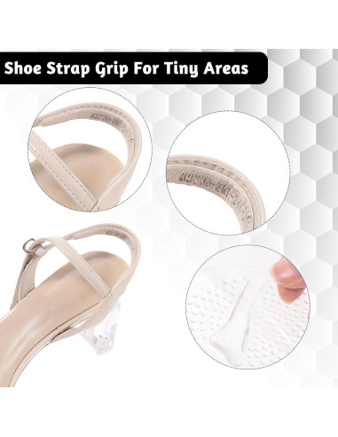 26 Almohadillas de Gel Transparentes Lusofie para Talones