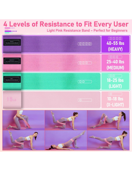 Kit de Pilates Jollcma Rosa 01 con Anillo, Pelota y Bandas