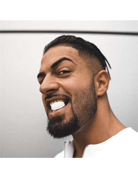 Ejercitador de Mandíbula JJLFresheners de Silicona Blanco