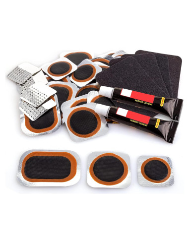 Kit de Reparación de Neumáticos KOAREL con Parche y Herramientas