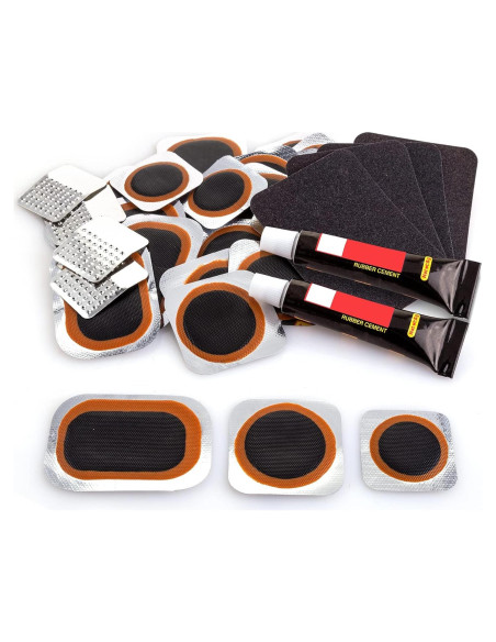 Kit de Reparación de Neumáticos KOAREL con Parche y Herramientas