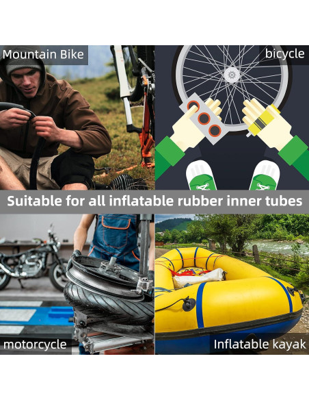 Kit de Reparación de Neumáticos KOAREL con Parche y Herramientas