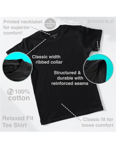 Paquete de 3 Camisetas DC Superhéroes para Niños - Batman, Superman, Flash