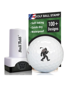 Sello de Pelota de Golf Ball Tatt - Autoinking, Tinta Rápida, Reutilizable