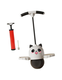 Pelota Pogo Panda con Mango para Niños - 38 cm x 90 cm