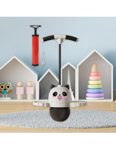 Pelota Pogo Panda con Mango para Niños - 38 cm x 90 cm 2