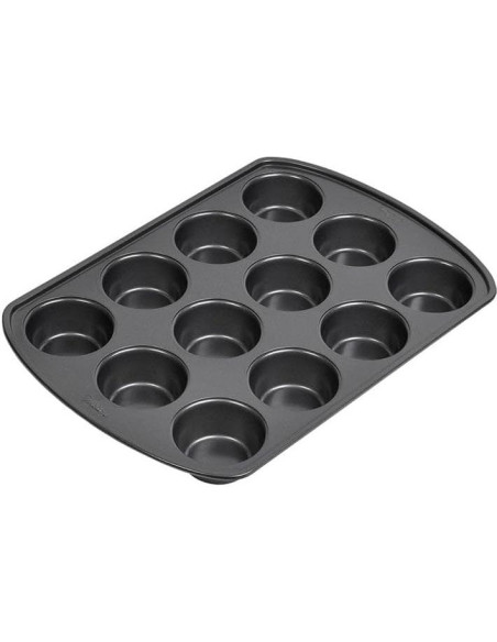 Molde para Muffins Wilton Antiadherente 12 Tazas 26.7x38.1 cm