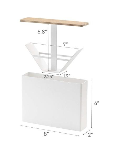 Estuche para Filtros de Café Yamazaki 3097 Acero y Madera