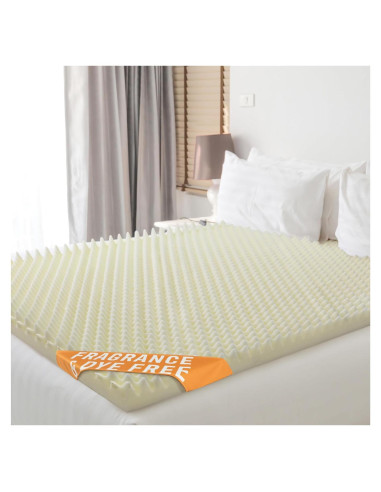 Colchón de Espuma Convoluta Vaunn 200x89 cm Alivio Presión