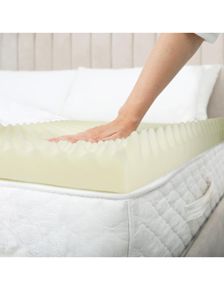 Colchón de Espuma Convoluta Vaunn 200x89 cm Alivio Presión