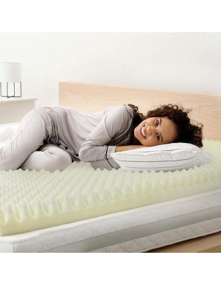 Colchón de Espuma Convoluta Vaunn 200x89 cm Alivio Presión