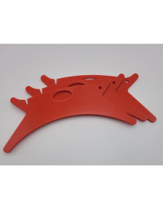 Enrollador de Cable Antena RRR Rojo - 3 Paquetes 113g 2