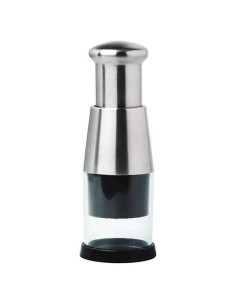 Prensa de Ajo Acero Inoxidable Genérico 16 cm Ergonomica