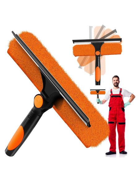 Raspador de Ventanas 2 en 1 ACTREY con Mango Antideslizante