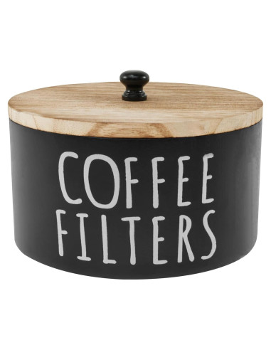 Soporte para Filtros de Café FALESOUL de Madera Rústica