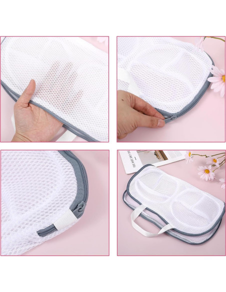 2 Bolsas de Lavado para Sujetadores Trinkrittey 32x18cm