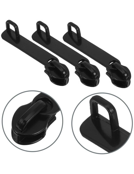 Tiradores de Cremallera GLEAVI Nylon Antirrobo 10 Piezas