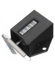 Contador Manual uxcell de 5 Dígitos para Maquinaria