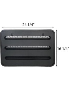 Ventilación Lateral para Refrigerador Elk Mountain - Negro 2