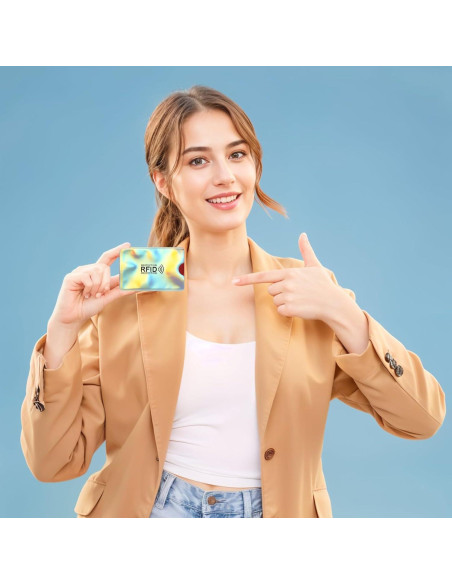 12 Fundas Bloqueadoras RFID Bruislard para Tarjetas de Crédito