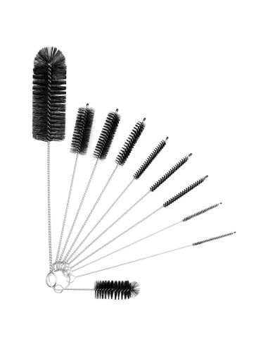 Juego de Cepillos Limpiadores de Botellas Adove 10 Pcs Nylon