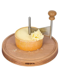 Cortador de Queso BOSKA Amigo - Rueda de Queso y Chocolate