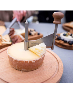 Cortador de Queso BOSKA Amigo - Rueda de Queso y Chocolate 2