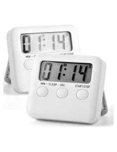 Paquete de 2 Temporizadores Digitales NEXHC con Pantalla LCD