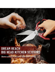 Tijeras de Cocina Dream Reach para Pollo y Carne - Acero Inoxidable 2