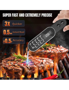 Termómetro de Carne Inalámbrico PRAVETTE - Lectura Instantánea 2