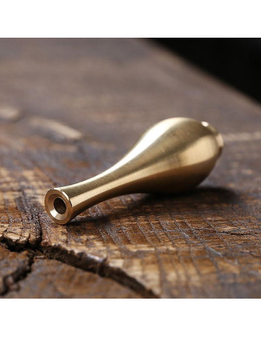 4 Soportes de Incienso Mini Jarrón de Latón NOIAFZY 6x2 cm