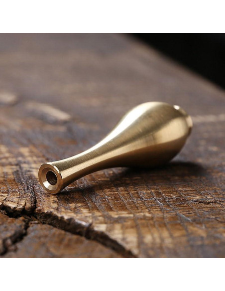 4 Soportes de Incienso Mini Jarrón de Latón NOIAFZY 6x2 cm