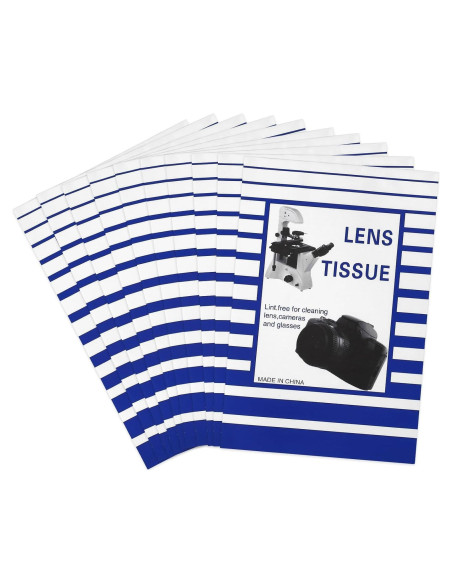 500 Pañuelos de Limpieza de Lentes Ahltoiex 15x10 cm