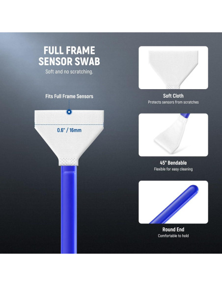 Kit de Limpieza de Lentes NEEWER 12 en 1 para Cámaras DSLR