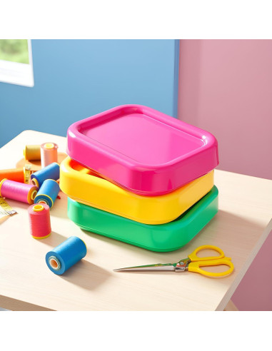 3 Almohadillas Magnéticas Cuadradas WLSuDHoncc para Coser