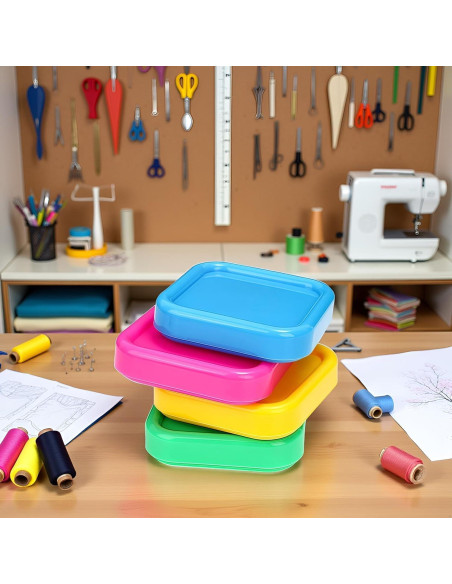 3 Almohadillas Magnéticas Cuadradas WLSuDHoncc para Coser