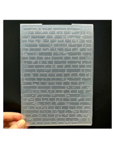 Plantilla de Embosado 3D Navidad Zhxcgooyx 12.7x17.8 cm