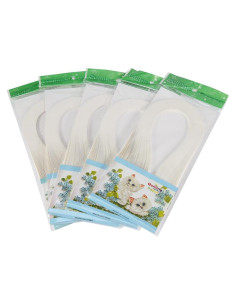Set de 600 Tiras de Papel Quilling Hilitand 3x39cm Colores Vivos