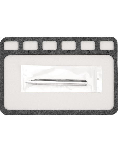 Set de Alfombrillas para Joyas TUNQISM con Cucharón de Acero