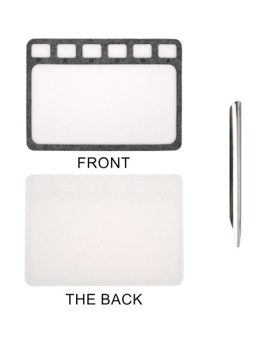 Set de Alfombrillas para Joyas TUNQISM con Cucharón de Acero