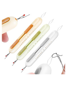 Enhebrador de Agujas y Desgarrador de Costuras LOOHOI 2 en 1