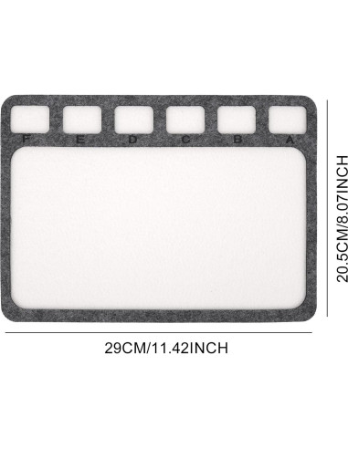 Set de Alfombrillas para Joyas TUNQISM con Cucharón de Acero