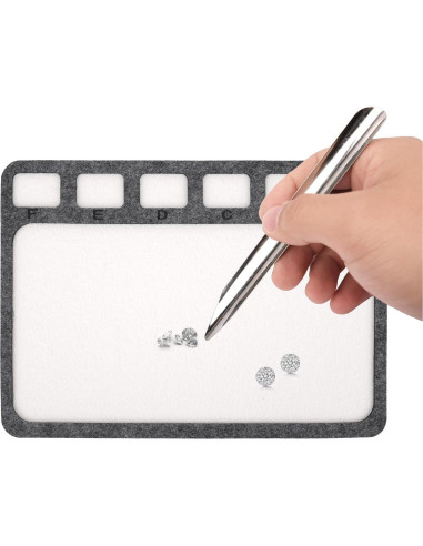 Set de Alfombrillas para Joyas TUNQISM con Cucharón de Acero