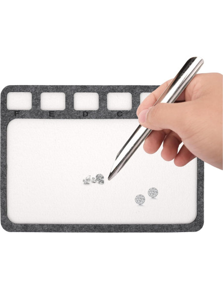 Set de Alfombrillas para Joyas TUNQISM con Cucharón de Acero