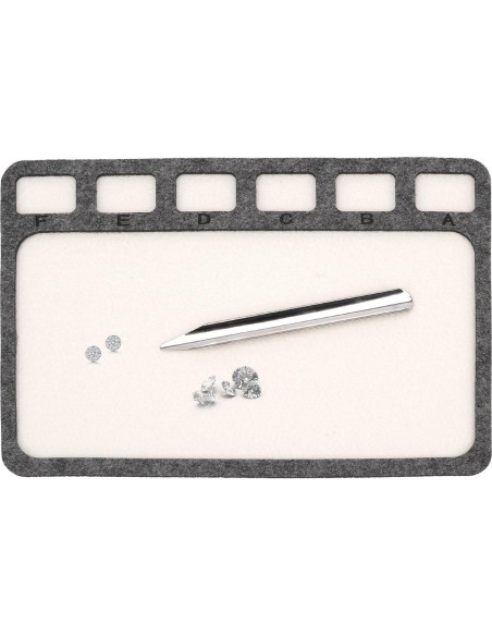 Set de Alfombrillas para Joyas TUNQISM con Cucharón de Acero